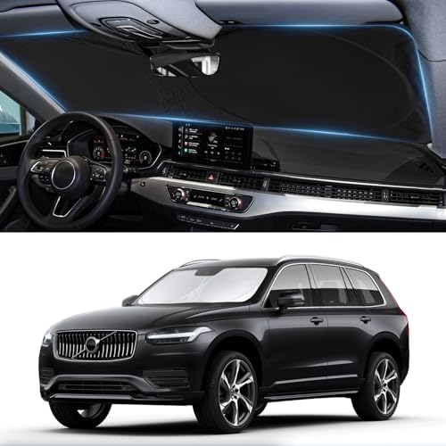 Custom Fit XC90 Windshield Sunshade for 2016-2024 2025 2026 Volvo XC90 by INSAUTO