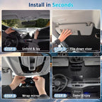 Car Windshield Sun Shade for Jeep Grand Cherokee 2022-2025 2026 - Image 5