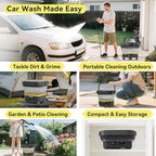 Portable Cordless Cleaner with Tank: Foldable Electric Cleaning Tool - Image 5