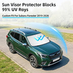 Windshield Sun Shade for Subaru Forester 2019-2026 Sunshade - Image 2