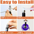 100FT Sewer Jetter Kit for Pressure Washer, 5800PSI Drain Cleaner Hose - Image 6