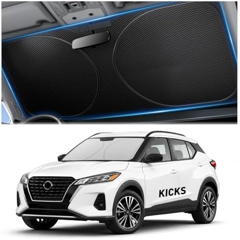 Zanch Windshield Sun Shade for Nissan Kicks 2018-2026 by Zanch