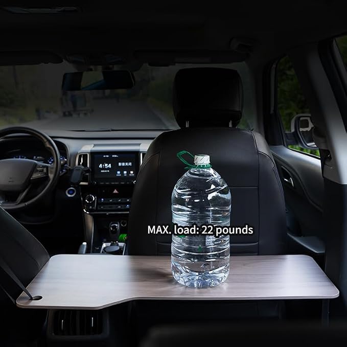 Larger Car Tray Desk for Laptop,Rear-Row Legless Tray Table for Dining, Working, Relaxing,Car Travel Essentials for Long Trips with Family - Image 8