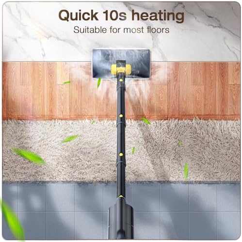 10-in-1 Steam Cleaner, Detachable Handheld Steam Mop for Multi-Surface - Image 2