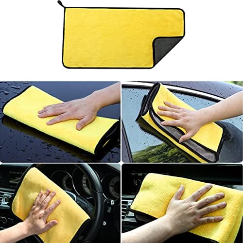 BMLEI Car Wash Brush with Long Handle, Cleaning Mop Car Wash Kit,Yellow - Image 4