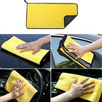 BMLEI Car Wash Brush with Long Handle, Cleaning Mop Car Wash Kit,Yellow - Image 4