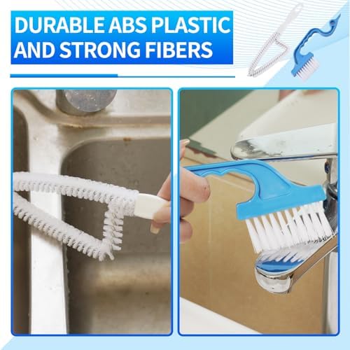 Window Track Cleaner, 13-Piece Sill and Crevice Cleaning Brush Kit - Image 5