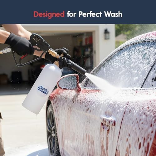 Foam Cannon for Pressure Washer - Adjustable Snow Foam Lance - Image 6