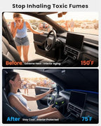 REEVAA Car Windshield Sun Shade for Toyota 4Runner 2026 - Image 2