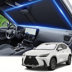 Windshield Sun Shade for Lexus NX 2022-2024 2025 2026 Sunshade Front Window Shade Custom Fit NX NX250 NX350 NX350h NX450h+ Accessories Sun Visor Foldable Shade Blocks UV Rays Accessories by AuyNeas
