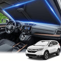 for 2017-2022 Honda CRV CR-V Windshield Sun Shade, 4-Layer 260T Front Window UV Protection, Custom Fit CRV Foldable Sun Visor, Car Accessories for Summer by AuyNeas