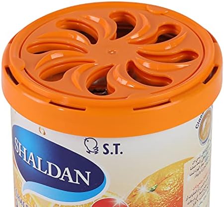 Auto Dynasty My Shaldan Japanese Room/Car Limonene Gel Natural Air Freshener Cans, Orange Scent, 80g - Image 4