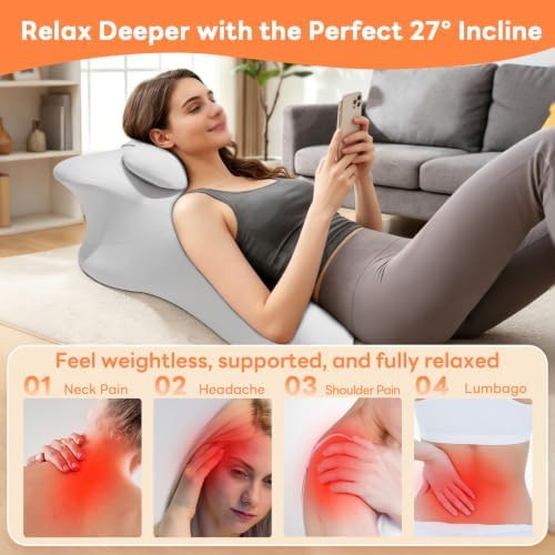 Memory Foam Wedge Pillow, Intimacy Positioning Pillow for Reading - Image 7