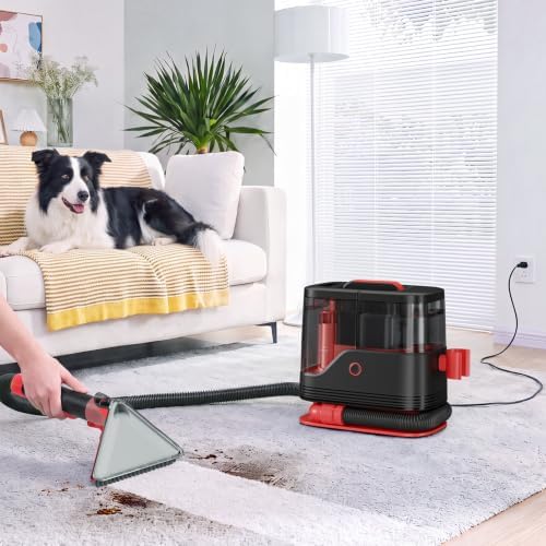 NEWBULIG Carpet and Upholstery Cleaner Machine Portable Carpet Shampooer - Image 3