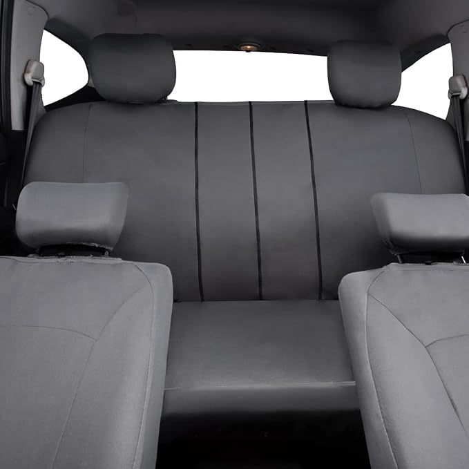 Flying Banner Car Seat Covers Front Seats Rear Bench Polyester car seat Protectors Easy installations Rear Bench Split Classic Man Lady Truck - Image 8
