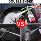 Dual Connector Accessory with Pressure Washer Foam Cannon, Balabulala Pressure Washer Double Tip Attachment for Foam Blaster with with 5 Power Washer Sprayer Nozzles, 1/4" Quick Connect, 3600 PSI - Image 7