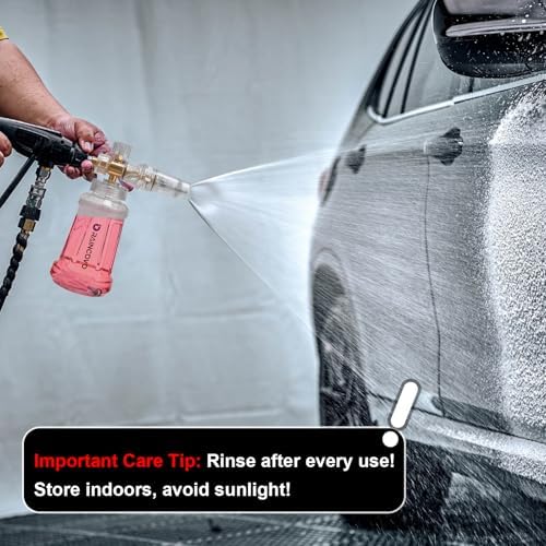 Raincovo Foam Cannon for Pressure Washer, Snow Clear Cannon for Car Wash - Image 2