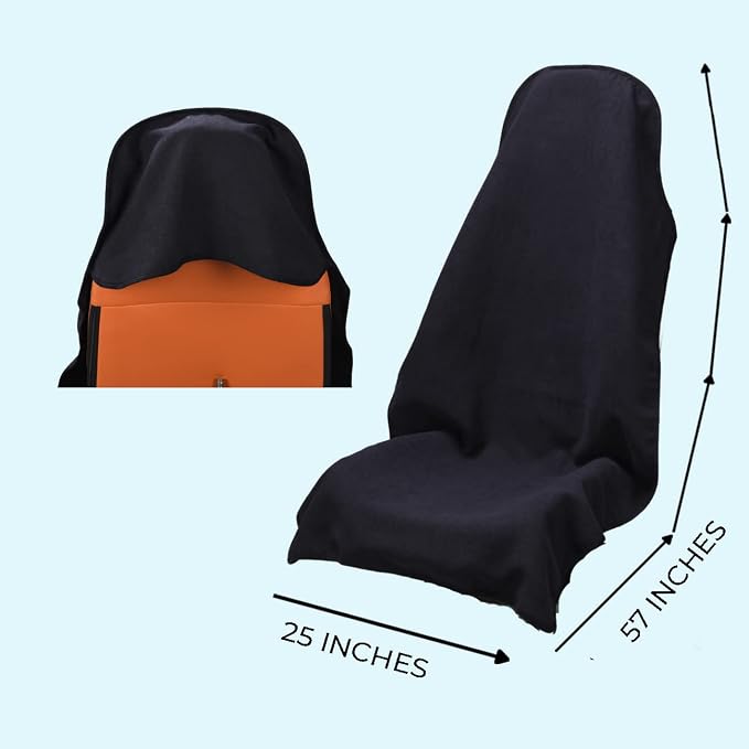Booty Barrier 4.0 Waterproof Car Seat Cover for Sweat – Post-Workout Seat Protector for Runners, Gym, Beach & Sports – Washable, Eco-Friendly (Recycled Fabric) - Image 2