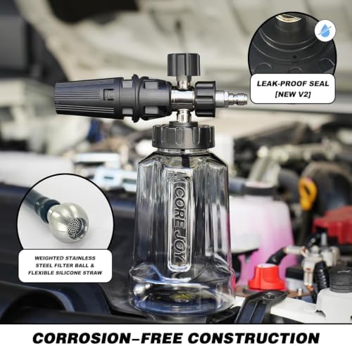 CORE JOY Foam Cannon for Pressure Washer - 4000 Max PSI - Image 3