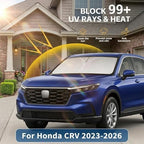 for Honda CRV 2023 2024 2025 2026 Windshield Sun Shade - Sunshade Front Window Shade Custom Fit CR-V Accessories Sun Visor Foldable Shade Blocks UV Rays - Image 2