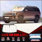 Windshield Sun Shade for Hyundai Santa Fe 2024-2025 2026 - Image 2