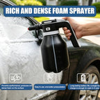 Electric Foam Sprayer 2L for Car Wash with 2 Mitts, Rechargeable - Image 2