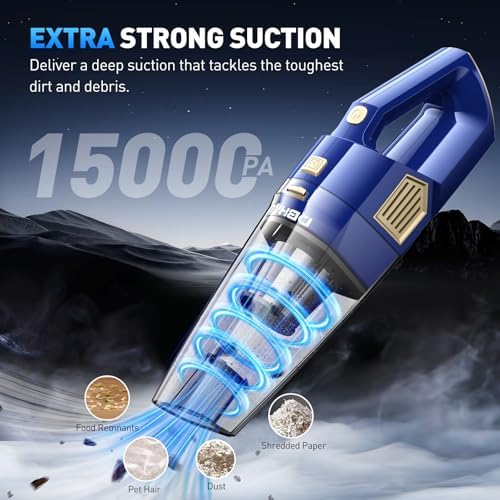 Handheld Vacuum Cordless Rechargeable, Hand Held Car Vacuum Cleaner - Image 2