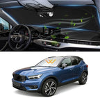 Windshield Sunshade for 2019-2025 2026 Volvo XC40 Front Window Shield by INSAUTO
