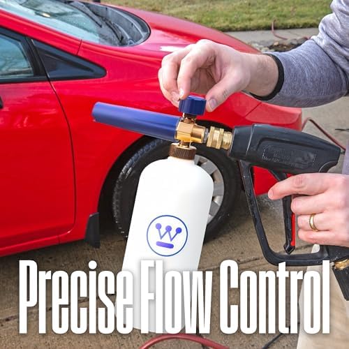 Westinghouse Foam Cannon for Pressure Washers - 3600 Max PSI, 1/4” Connector - for Gas and Electric Pressure Washers - Image 2