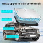 Windshield Sun Shade for Mercedes Benz GL-Class 450 550 2007-2026 Sunshade - Image 3