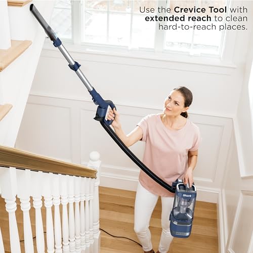 Shark Navigator Lift-Away ADV Upright Vacuum, HEPA Filter, Blue Jean, LA301 - Image 4