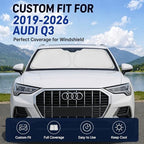 Custom Fit Windshield Sun Shade for Audi Q3 2019-2026 - Image 2