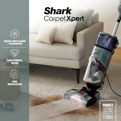 Shark CarpetXpert Upright Carpet & Built-in Stain Cleaner, 3 Tools, EX151 - Image 2