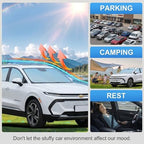 Custom Fit Windshield Sun Shade for Chevy Chevrolet Equinox EV 2025-2026 - Image 6