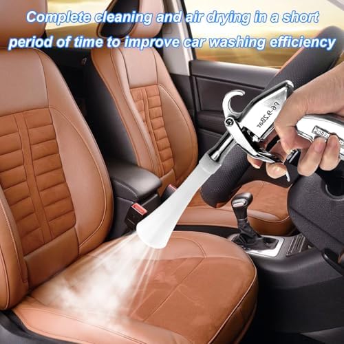 QZQUFJ Air Compressor for Car Detailing Detailing Tool, High Pressure Air Gun Dry Cleaning Tool Kit, Air Gun, Car Clean Gun, Cleaning Gun, for Car Dry Cleaning - Image 5