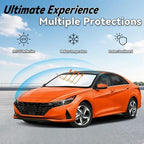 Windshield Sun Shade for Hyundai Elantra 2021-2026 - Image 3