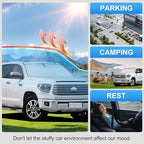 Custom Fit Windshield Sun Shade for Toyota Tundra 2007-2021 - Image 6