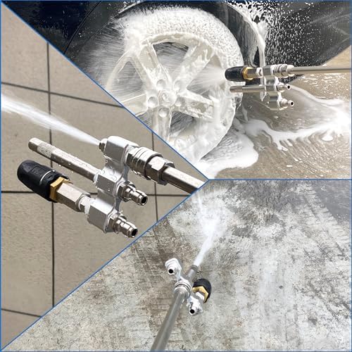 JOEJET 3-in-1 Adjustable M5 Twist Nozzle, Shooter Tip for Pressure Washer - Image 3