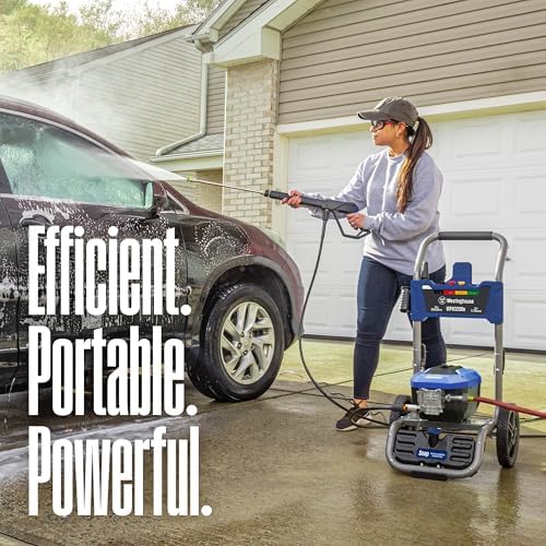 Westinghouse WPX3200e Electric Pressure Washer, 3200 Max PSI and 1.76 Max GPM, Universal Motor, Onboard Soap Tank, Spray Gun and Wand, 5 Nozzle Set, for Cars/Fences/Driveways/Homes/Patios/Furniture - Image 2