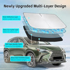 Windshield Sun Shade for Lexus NX NX300h NX300 NX200t 2015-2026 Sunshade - Image 3