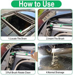 Auto Sunroof Drain Cleaning Tool, 120 Inch Flexible Tube Cleaning Brush - Image 5