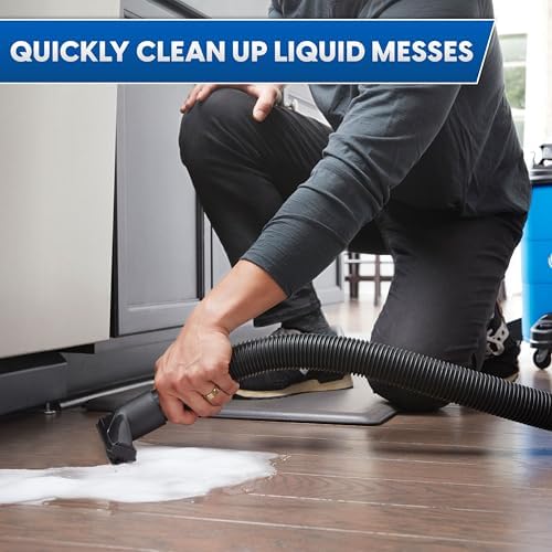 Vacmaster VOC809PF 8-Gal 4 Peak HP Utility Wet/Dry Vacuum Blue - Image 4
