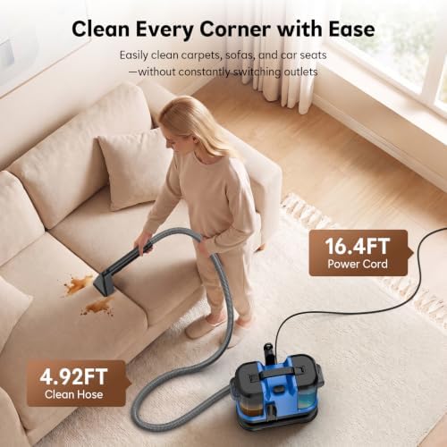Portable Carpet Cleaner Machine, 21kPa Fabric Spot Cleaner Machine - Image 3