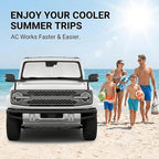 for Ford Bronco Sport 2021-2024 2025 2026 Windshield Sun Shade Front Window Shade Custom Fit Bronco Sport Accessories Sun Visor Foldable Shade Blocks UV Rays Summer Must Have Car Accessories - Image 4