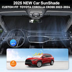 Windshield Sunshade for 2022-2026 Toyota Corolla Cross Sun Visor Shield - Image 6