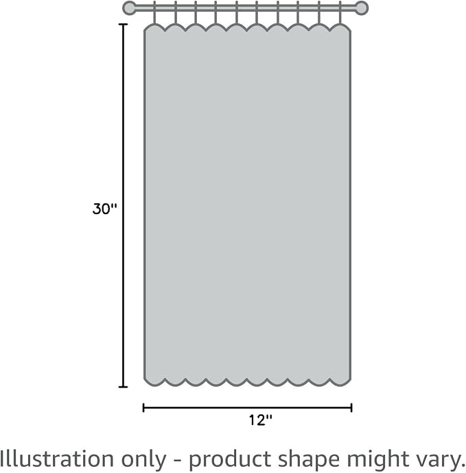 RYB HOME Classroom Door Window Cover Lockdown Shades Blackout, No Drill | Privacy Sidelight Glass Door School Office Blinds, Room Darkening Blocks Views, Portable Curtains, W12 x L30, Black, 1 Panel - Image 8