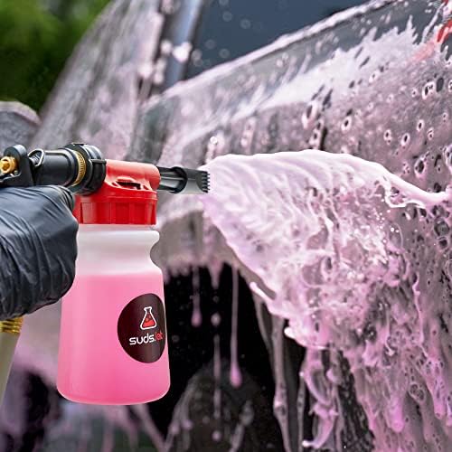 Suds Lab F3 Car Cleaning Foam Gun, Adjustable Foam Nozzle, Garden Hose - Image 2