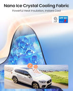 REEVAA Car Windshield Sun Shade for Sedan/SUV, S (59''L x 29''W) - Image 3