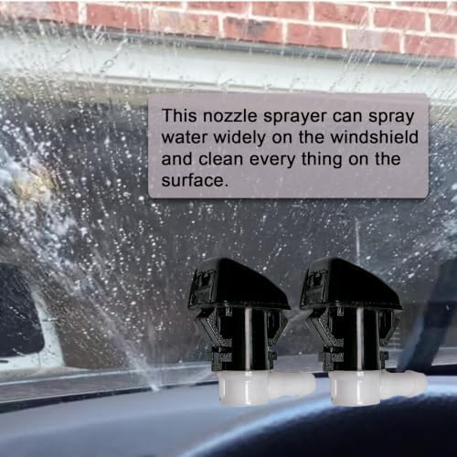 Front Windshield Washer Nozzle Kit fit for 2011-2023 Jeep Grand Cherokee WK2 Replaces 68260443AA 55372143AB Wiper Washer Nozzle Spray Jet - Image 3