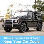 TINGLU Sun Shade for Mercedes Benz G W463 G550 G55 G63 G65 1990-2018(Not for 2019-2021 Mercedes Benz G Class) Accessories Windshield Sun Shade Window Shade UV Rays Protection Sun Visor Cover - Image 5